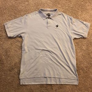 Adidas polo shirt. Light blue.